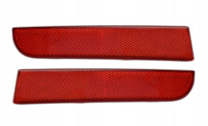 Mitsubishi Lanser Blendy Odblaski Zderzaka L+p