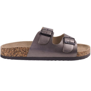 Klapki damskie lee cooper srebrne lcw-22-35-1153la