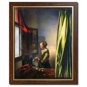 Jan Vermeer Dziewczyna Czytająca List Obraz
