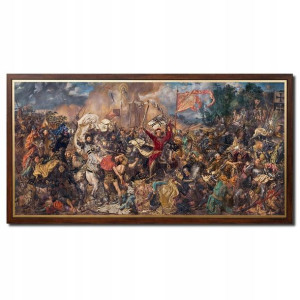 Jan Matejko BITWA POD GRUNWALDEM obraz + RAMA