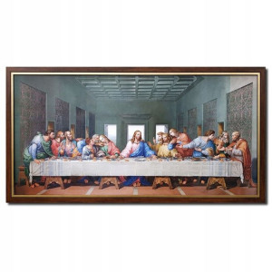 Duży Obraz Ostatnia Wieczerza Leonardo Da Vinci