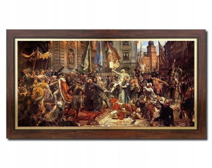 Jan Matejko KONSTYTUCJA 3 MAJA obraz REPRODUKCJA