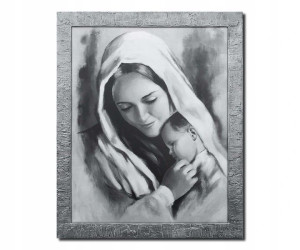 Duży Obraz Maryja Matka Boska Z Dzieciątkiem Jezus