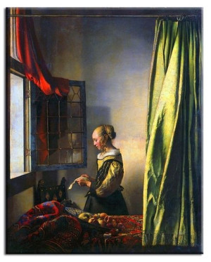 Jan Vermeer Dziewczyna Czytająca List Obraz