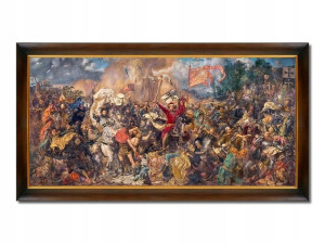 Jan Matejko BITWA POD GRUNWALDEM obraz + RAMA