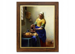 Jan Vermeer Mleczarka Obraz Na Płótnie