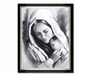 Duży Obraz Maryja Matka Boska Z Dzieciątkiem Jezus