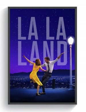 La La Land Gosling plakat film 90x60 Premium