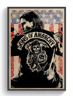 Sons of Anarchy SAMCRO 40x60cm Synowie Anarchii