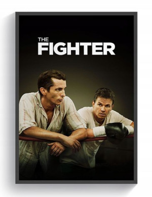 The Fighter Bale Wahlberg plakat 60x90cm Premium