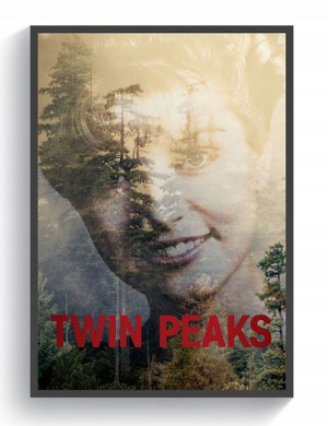 Twin Peaks serial plakat 60x40 Premium