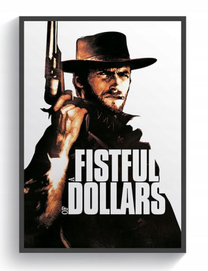 Za Garść Dolarów Eastwood plakat 90x60 Premium