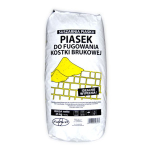 Piasek do fugowania kostki brukowej 25kg