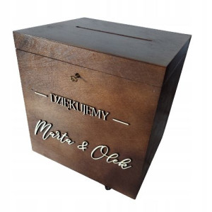 Pudło koperty BOHO personalizowane IMIONA
