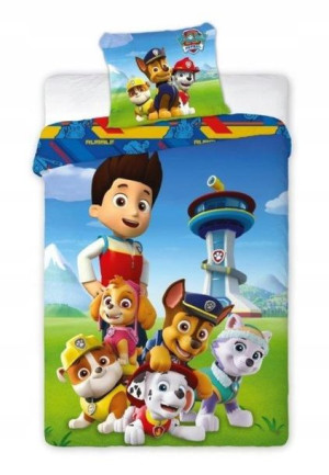 Psi Patrol Pościel 100x135 Paw Dziecięca Psy Pies