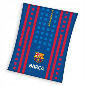 Koc 110x140 Polarowy Kocyk FC Barcelona Barca FCB
