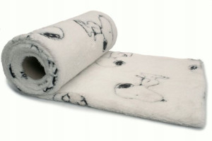Pies Snoopy Koc 75x100 Miękki do Wózka Fotelika