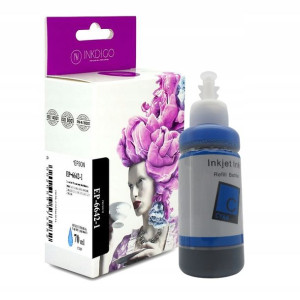 Tusz INKDIGO do EPSON T6642 Cyan C13T66424A