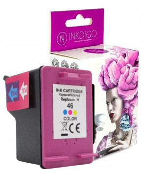 Tusz INKDIGO do HP 46 (CZ638AE) Color CZ638AE