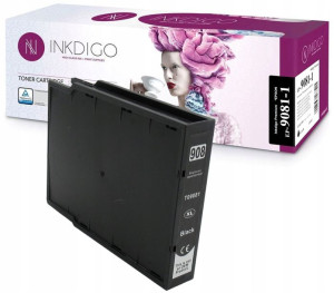 Tusz INKDIGO do EPSON T9081 Black T9081