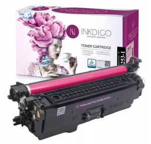 Toner INKDIGO do HP CE 253A Magenta CE253A