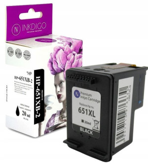 Tusz INKDIGO do HP 651 XL Black S C2P10AE