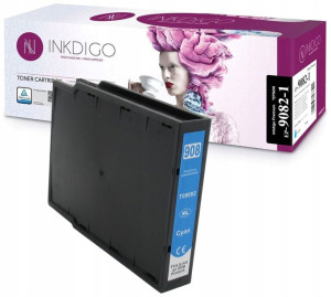 Tusz INKDIGO do EPSON T9082 Cyan T9082