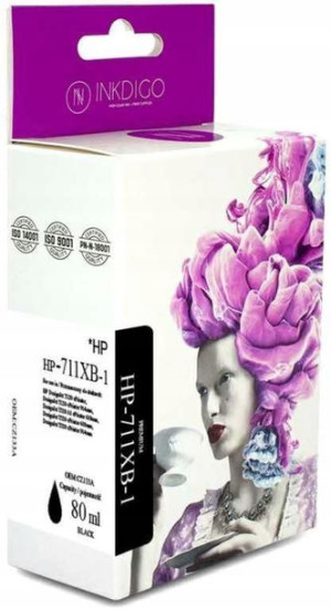 Tusz INKDIGO do HP 711 XL Black P CZ129A