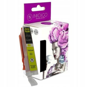 Tusz INKDIGO do CANON CLI 551 XL Yellow 6511B001