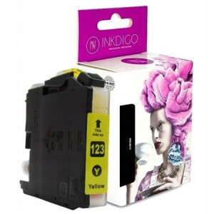 Tusz INKDIGO do BROTHER LC123 XL Yellow LC123Y