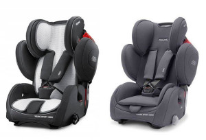 RECARO Young Sport Hero Simply Grey fotelik samochodowy 9-36kg + tapicerka