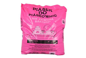 Piasek do piaskownicy z atestem nie zawiera bakteri - 25kg