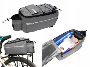 Duża Torba Rowerowa Termiczna Na Bagażnik Rower 7l