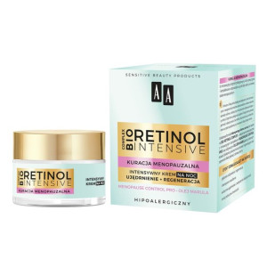 AA Retinol Intensive Kuracja Menopauzalna krem ujędrnienie + regeneracja 50