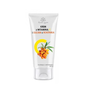 Kwiat Życia Krem do twarzy z witaminą C i olejem z rokitnika 100ml