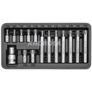 Bity klucze torx 15 szt Yato YT-0411