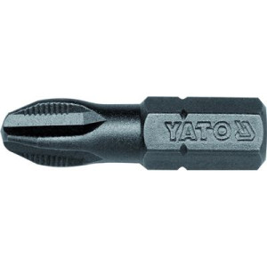 Bity końcówki wkrętakowe 1/4 25mm ph3 50szt Yato