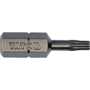 Bity końcówki wkrętak 1/4 25mm torx t10 10szt Yato