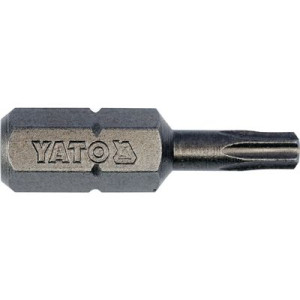 Bity końcówki wkrętak 1/4 25mm torx T25 10szt Yato