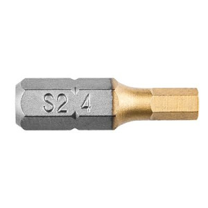 Bity końcówki wkrętakowe 1/4 HEX 4.0 x 25 mm 2szt