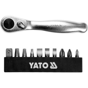Bity z grzechotką 1/4 11szt Yato