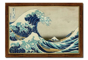 obraz Katsushika Hokusai WIELKA FALA W KANAGAWIE
