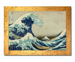 obraz Katsushika Hokusai WIELKA FALA W KANAGAWIE