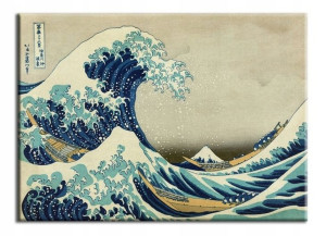 obraz Katsushika Hokusai Wielka fala w Kanagawie