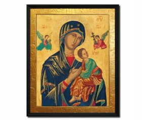 Obraz MARYJA MATKA BOŻA NIEUSTAJĄCEJ POMOCY ramka