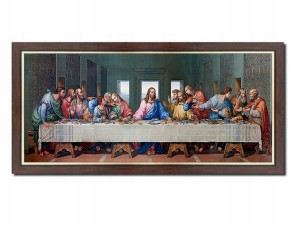 Obraz Ostatnia Wieczerza Leonardo Da Vinci 160x70