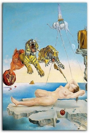 Obraz Salvador Dali Sen Spowodowany Lotem Pszczoły