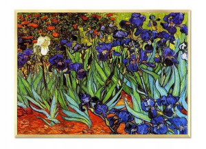 obraz Vincent van Gogh IRYSY KWIATY ABSTRAKCJA