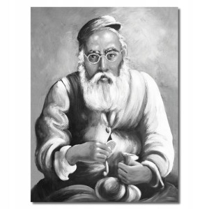 Portret Żyda Z Pieniążkiem Żyd Na Szczęście Obraz