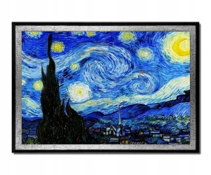 reprodukcja Vincent van Gogh GWIAŹDZISTA NOC obraz